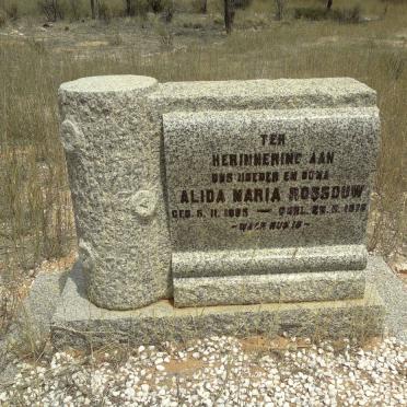 ROSSOUW Alida Maria 1895-1976