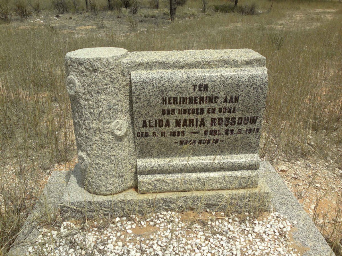 ROSSOUW Alida Maria 1895-1976