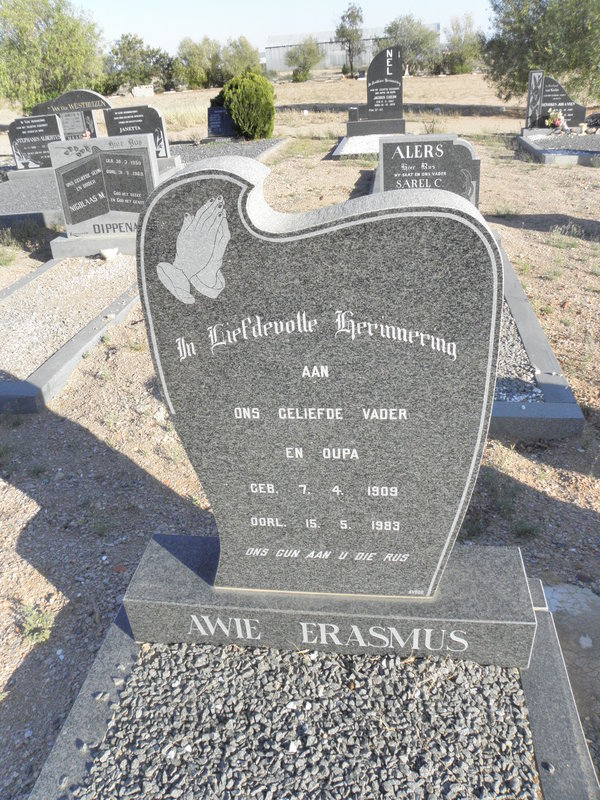 ERASMUS Awie 1909-1983