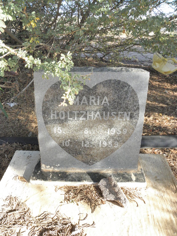 HOLTZHAUSEN Maria 1959-1959