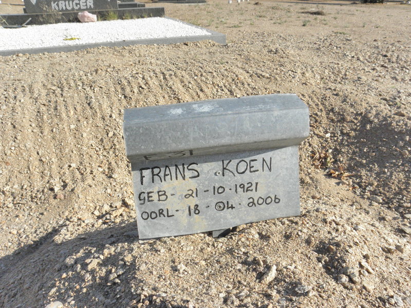KOEN Frans 1921-2006