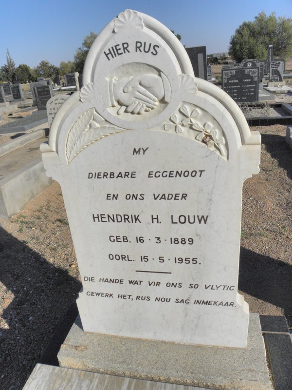 LOUW Hendrik H. 1889-1955