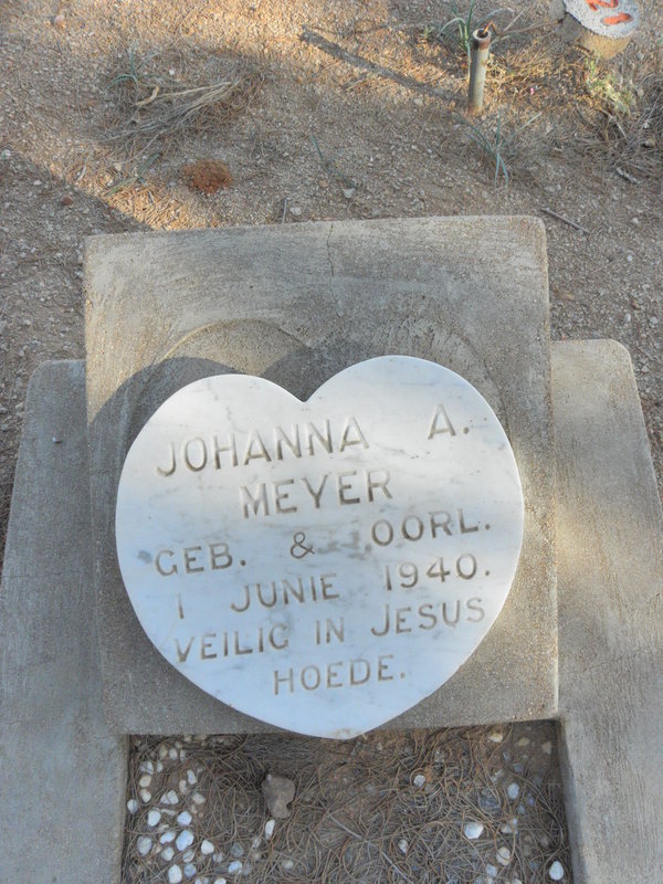 MEYER Johanna A. 1940-1940