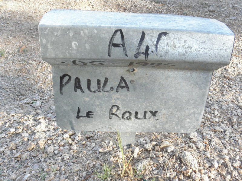 ROUX Paula, le -1995