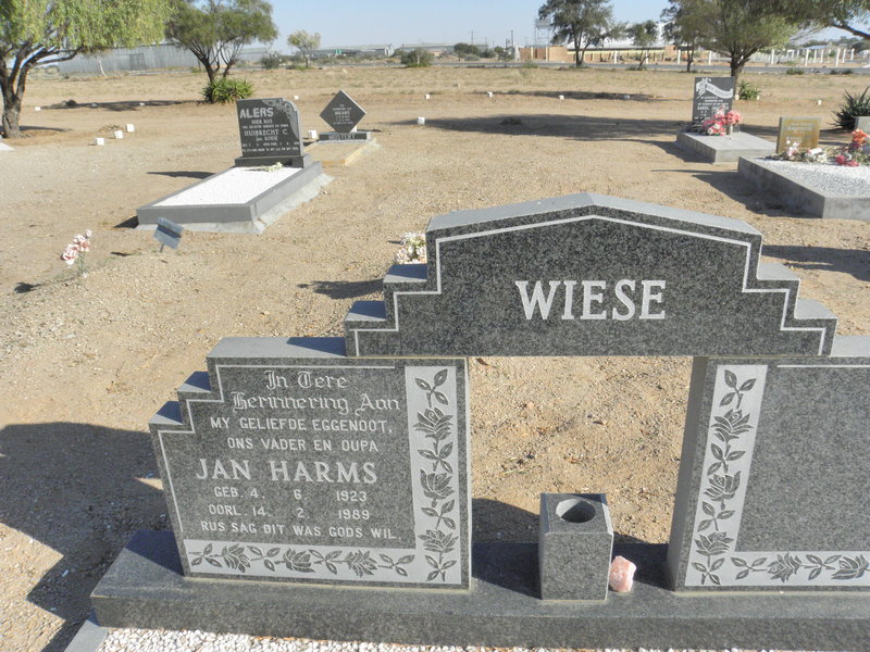 WIESE Jan Harms 1923-1989