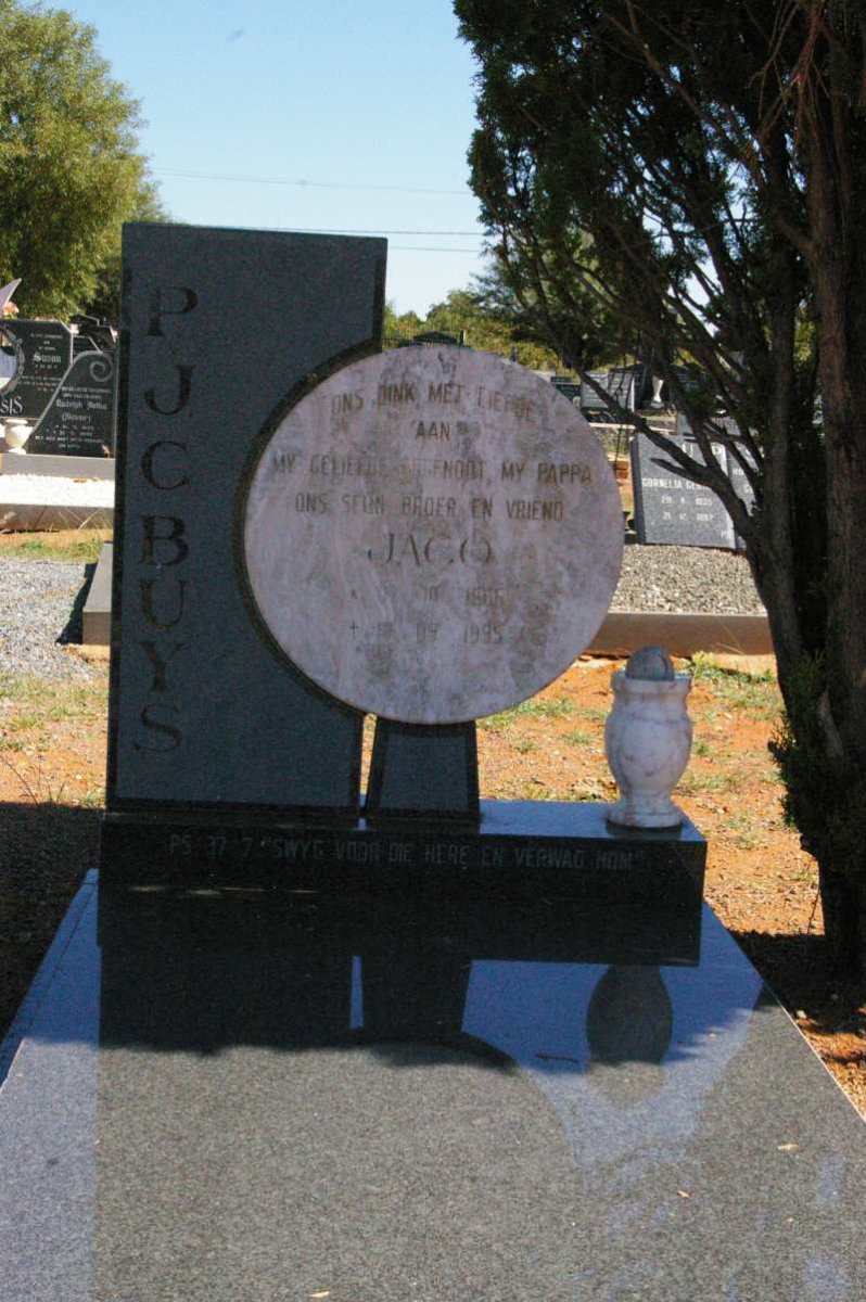 BUYS P.J.C. 1966-1995