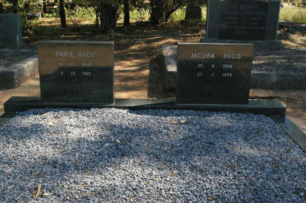 HUGO Danie 1904-1969 &amp; Jacoba 1908-1978