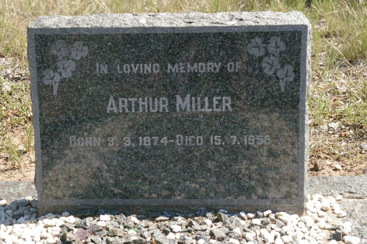 MILLER Arthur 1874-1958