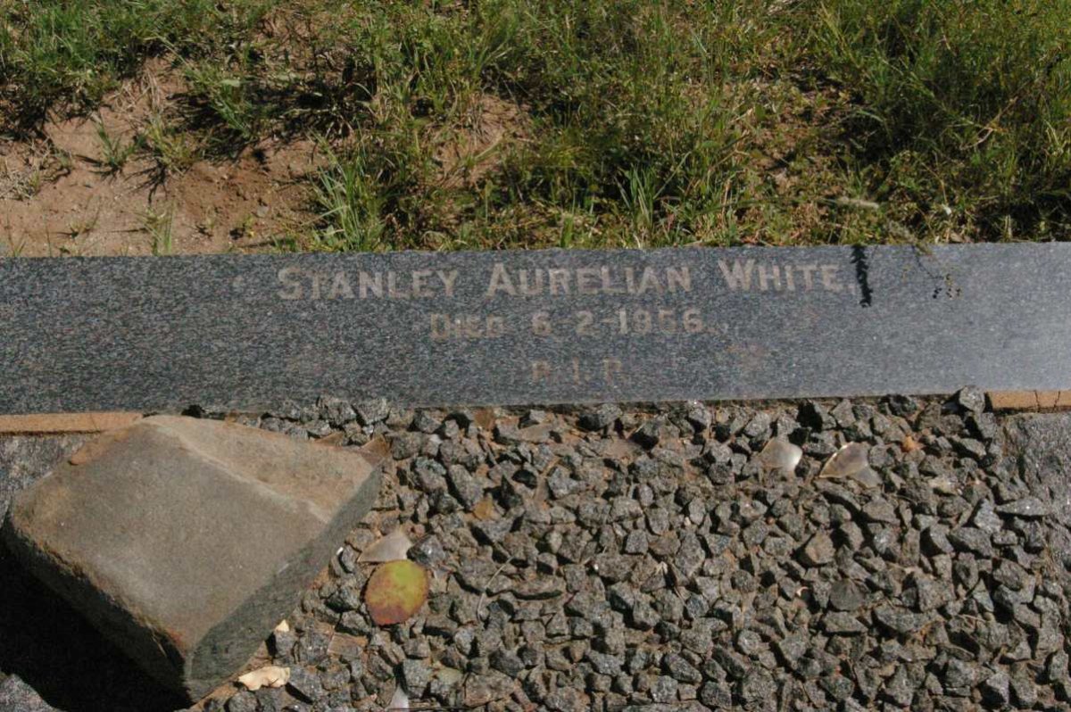 WHITE Stanley Aurelian -1956