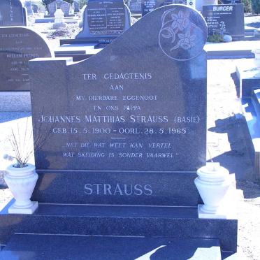 STRAUSS Johannes Matthias 1900-1965
