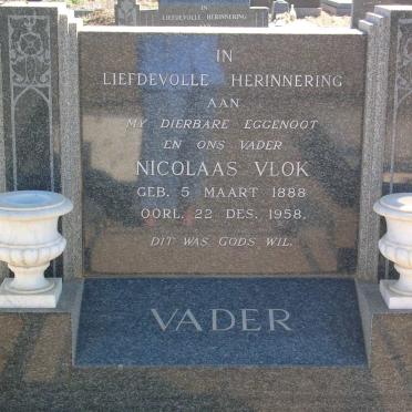 VLOK Nicolaas 1888-1958
