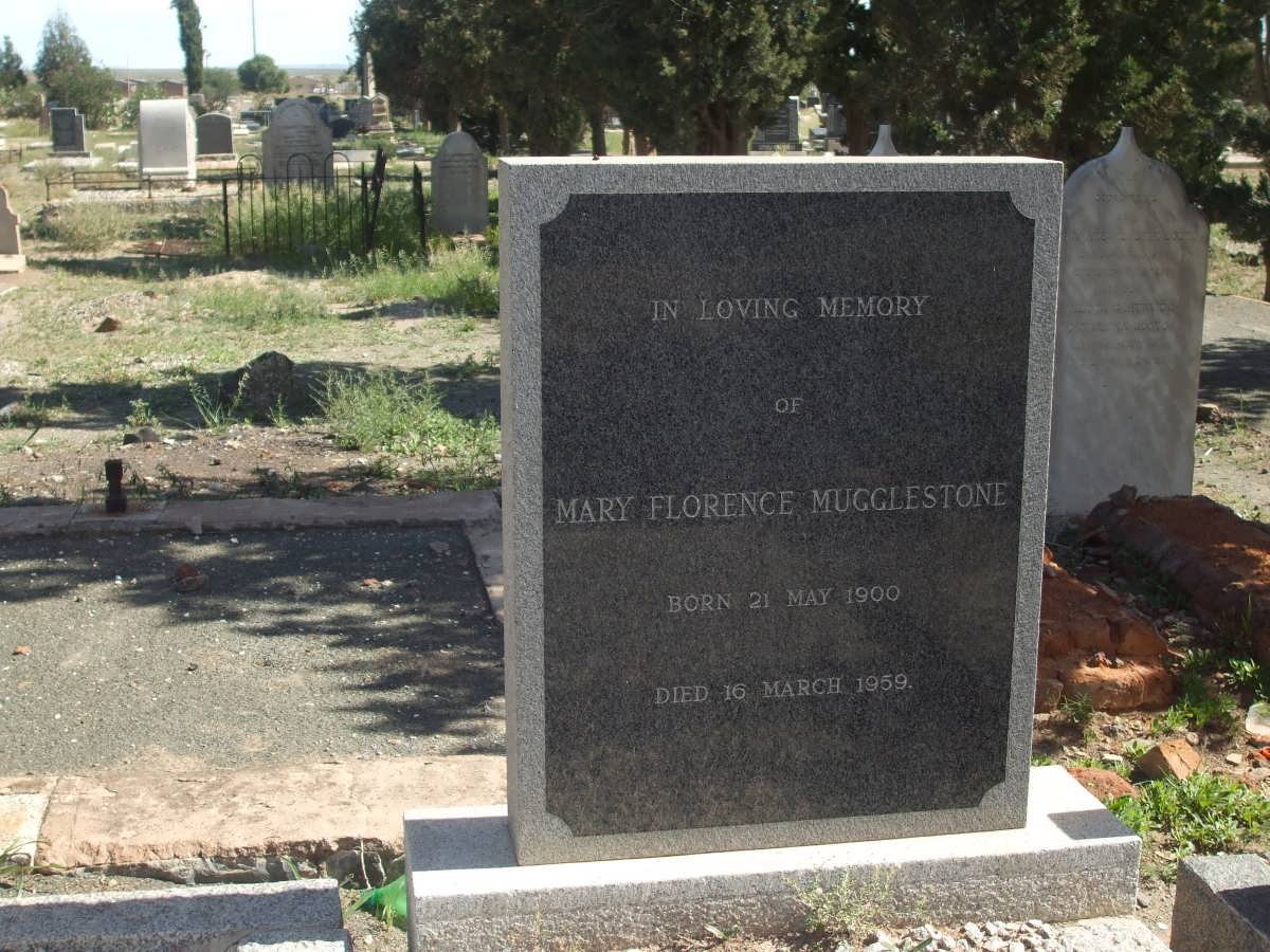 MUGGLESTONE Mary Florence 1900-1959