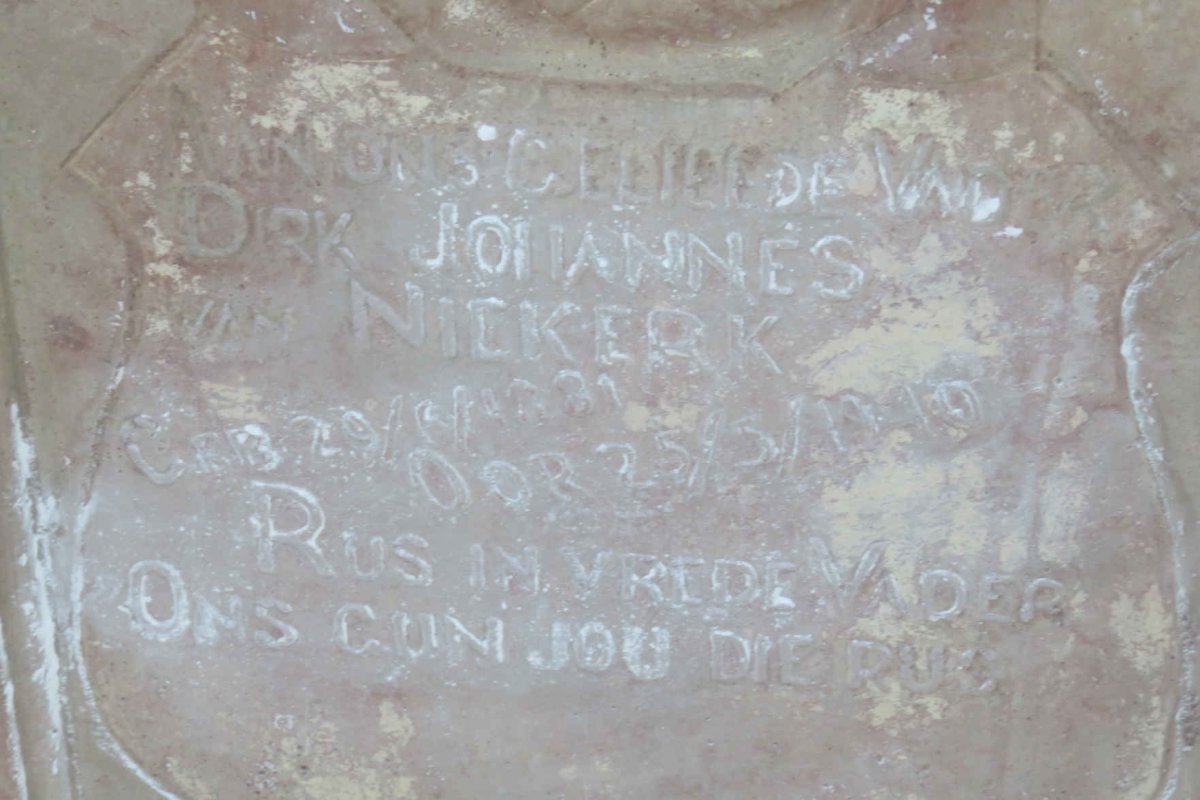 NIEKERK Dirk Johannes, van 1881-1940 &amp; Johanna Cicilia FAUL 1885-1952