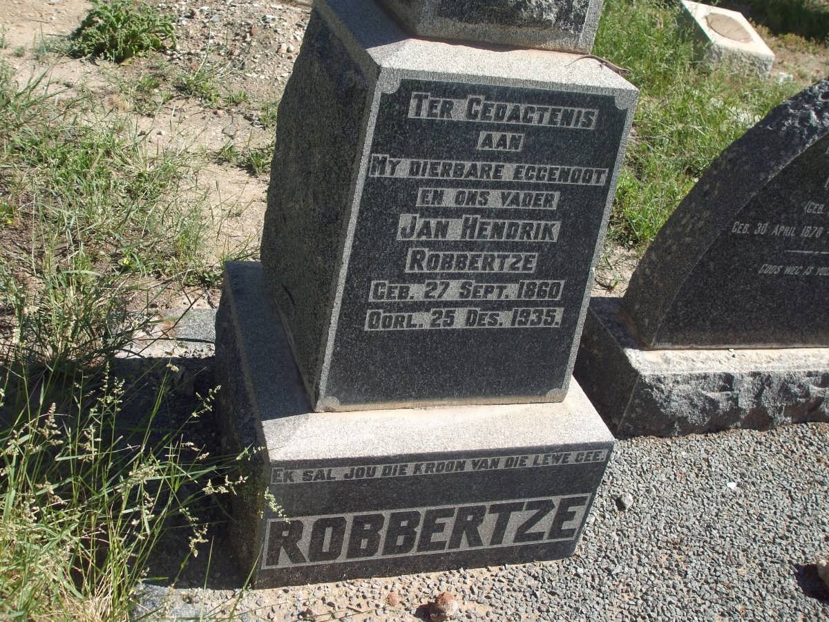 ROBBERTZE Jan Hendrik 1860-1935