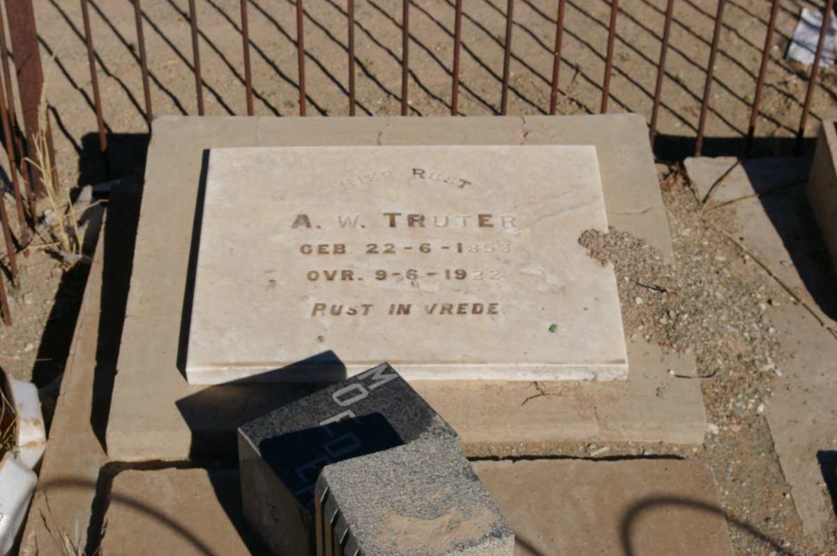 TRUTER A.W. 1853-1922