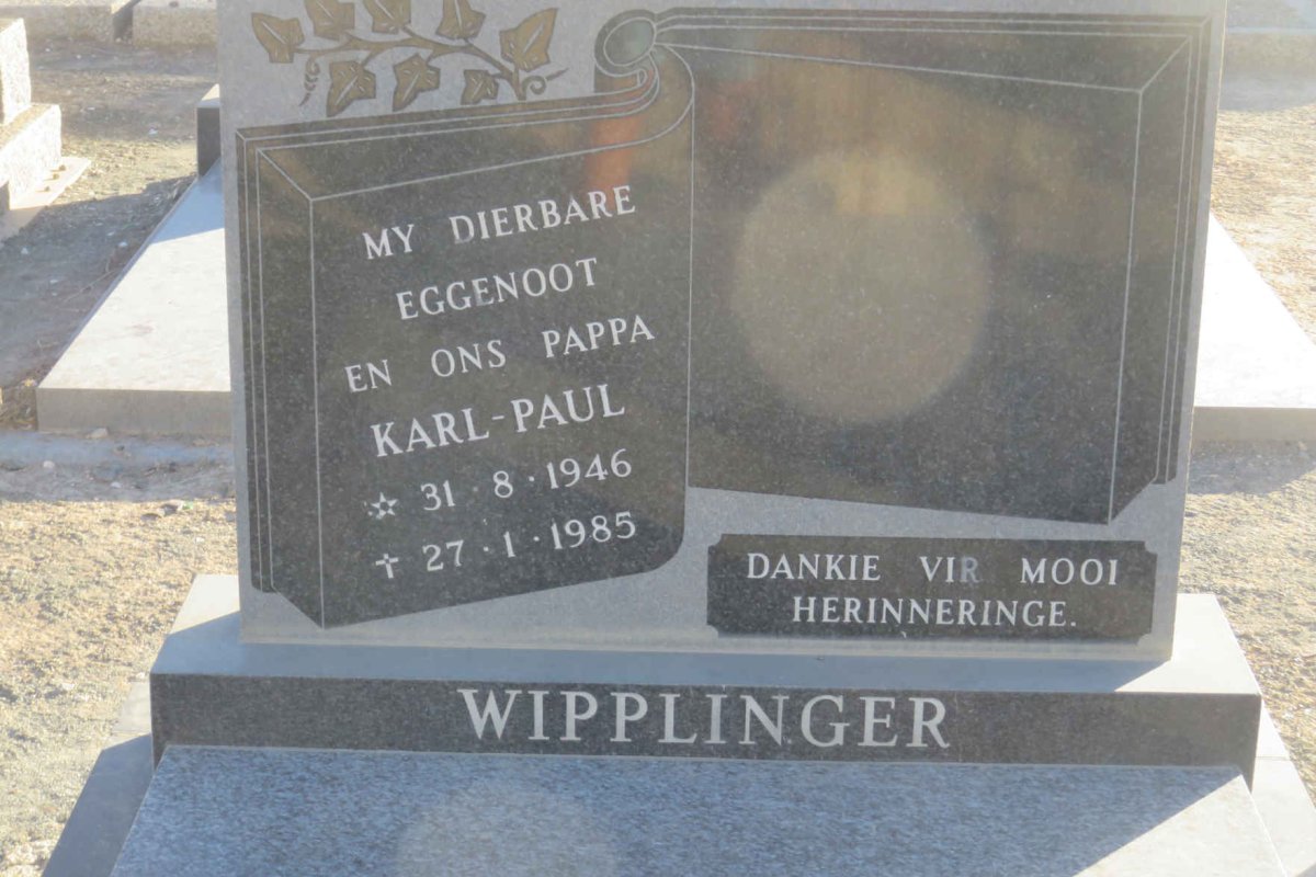 WIPPLINGER Karl-Paul 1946-1985