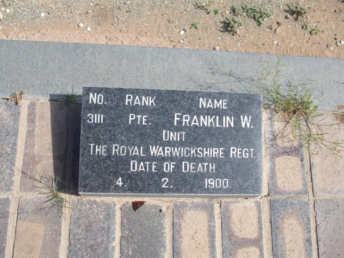 FRANKLIN W. -1900