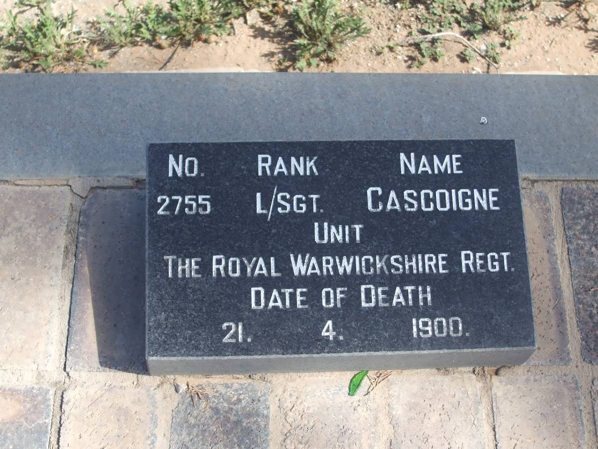 CASCOIGNE  -1900