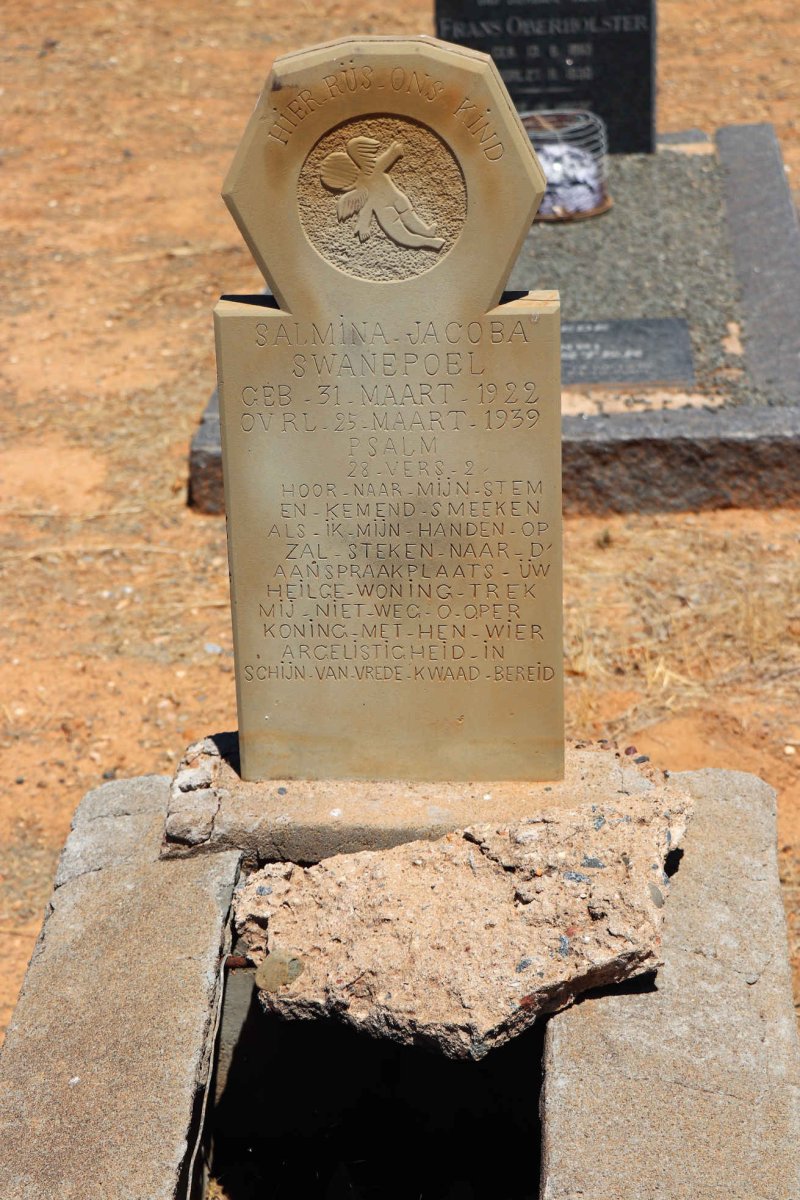 SWANEPOEL Salmina Jacoba 1922-1939