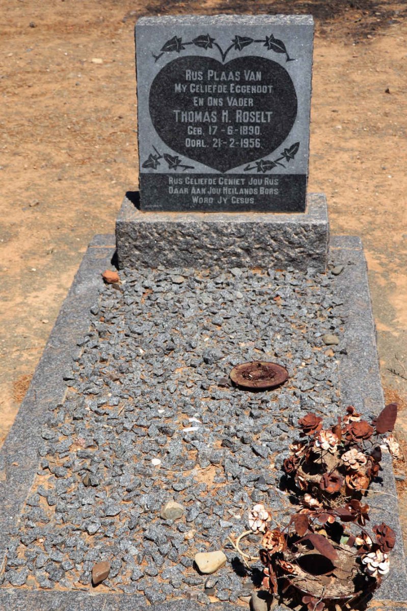 ROSELT Thomas H. 1890-1956