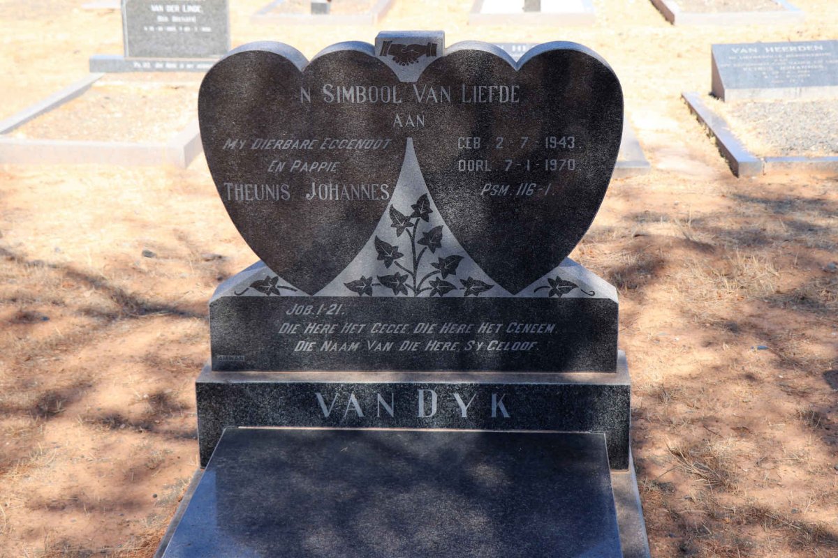 DYK Theunis Johannes, van 1943-1970