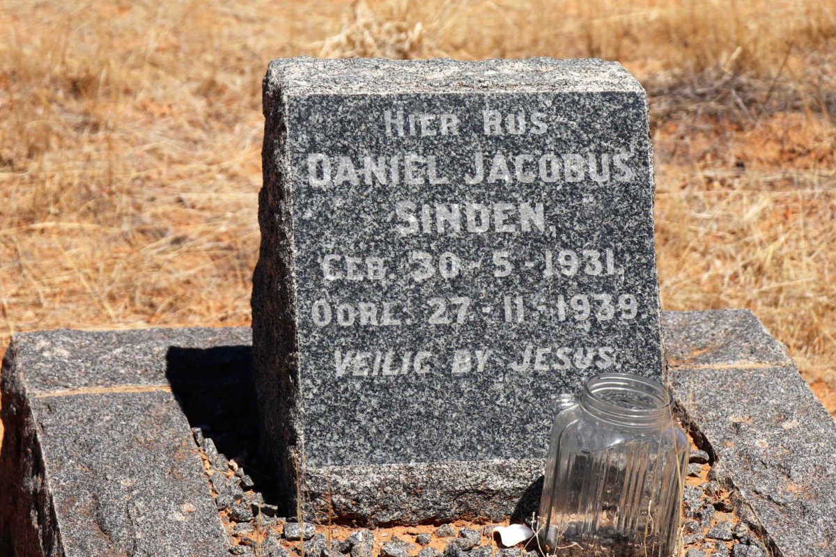 SINDEN Daniel Jacobus 1931-1939