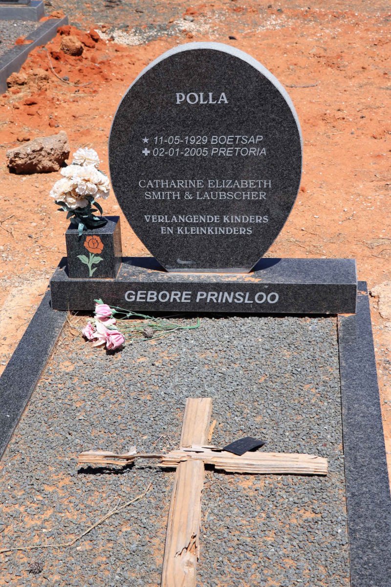 SMITH Catharine Elizabeth previously LAUBSCHER nee PRINSLOO 1929-2005