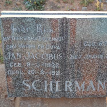 SCHERMAN Jan Jacobus 1832-1921
