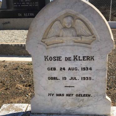 KLERK Kosie, de 1934-1935