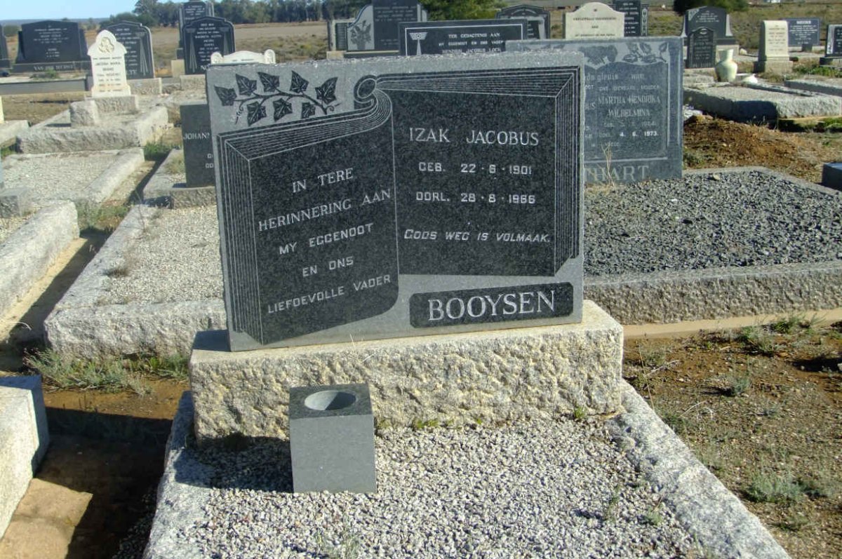 BOOYSEN Izak Jacobus 1901-1966