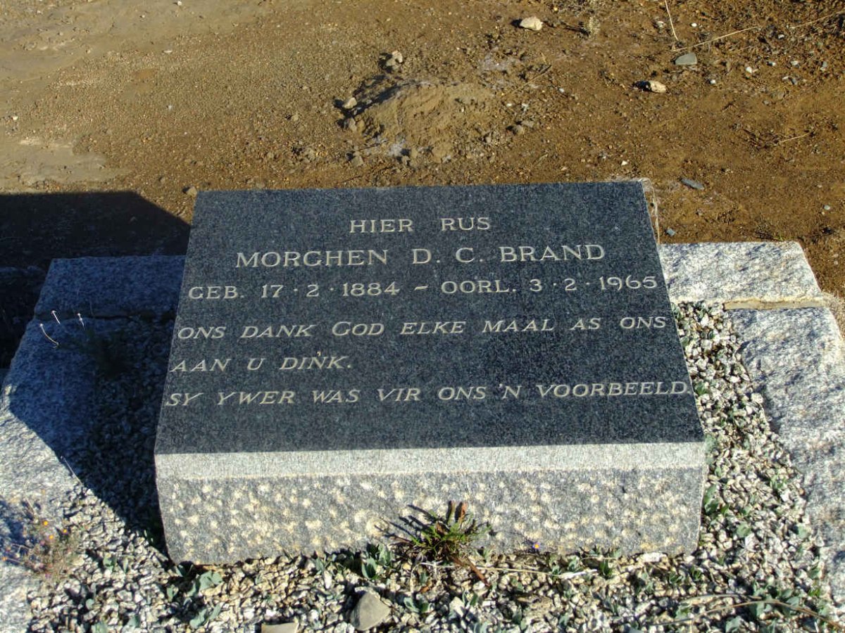 BRAND Morghen D.C. 1884-1965