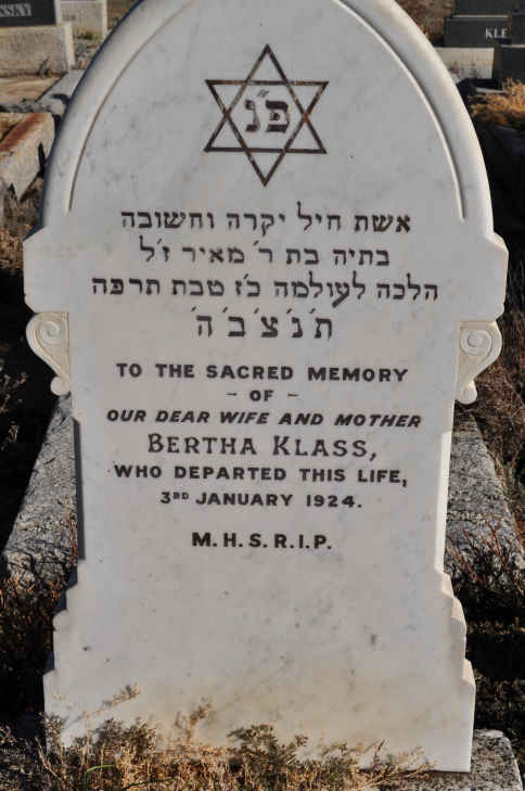 KLASS Bertha -1924