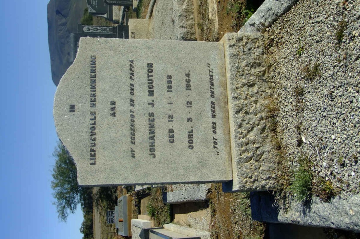 MOUTON Johannes J. 1898-1964