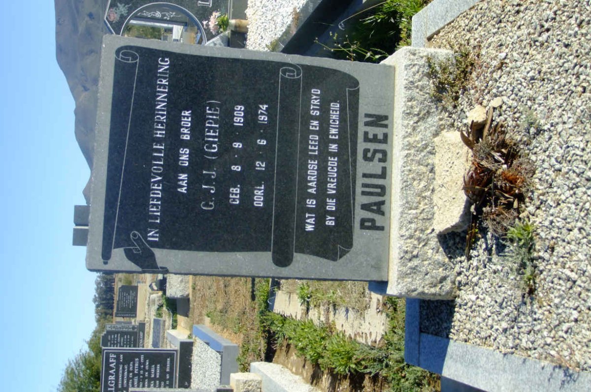 PAULSEN G.J.J. 1909-1974