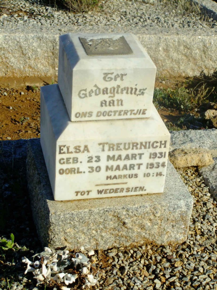 TREURNICH Elsa 1931-1934
