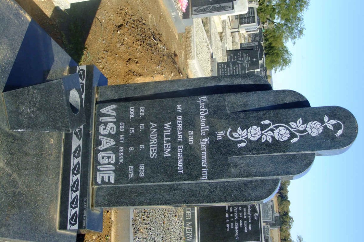 VISAGIE Willem Andries 1939-1975