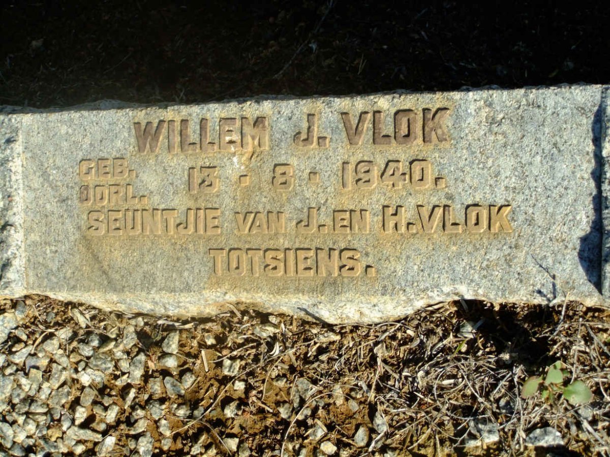 VLOK Willem J. 1940-1940