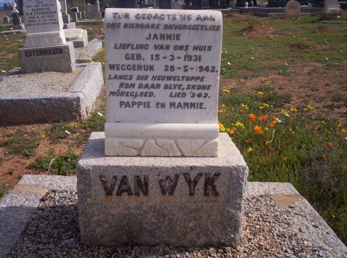 WYK Jannie, van 1931-1942