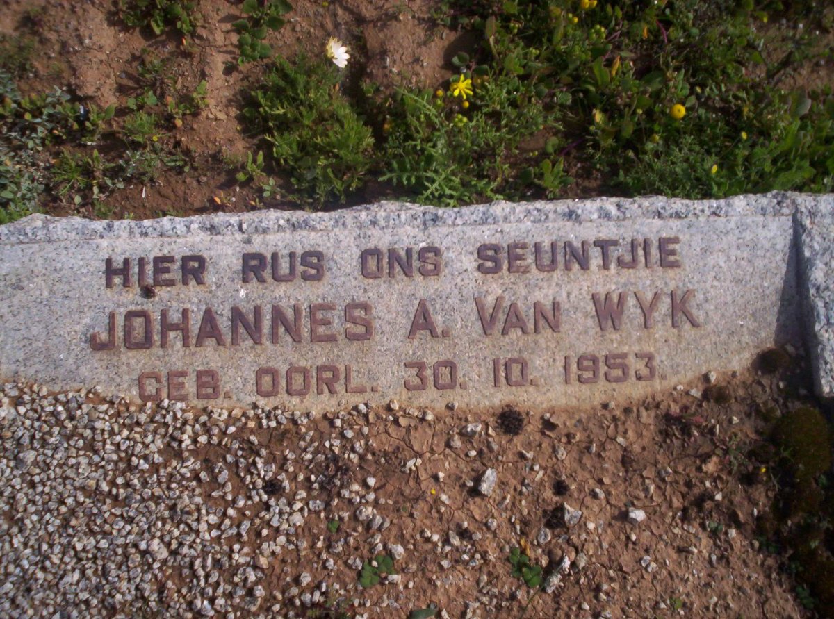WYK Johannes A., van 1953-1953