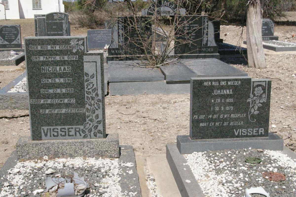 VISSER Nicolaas 1896-1968 &amp; Johanna 1899-1979