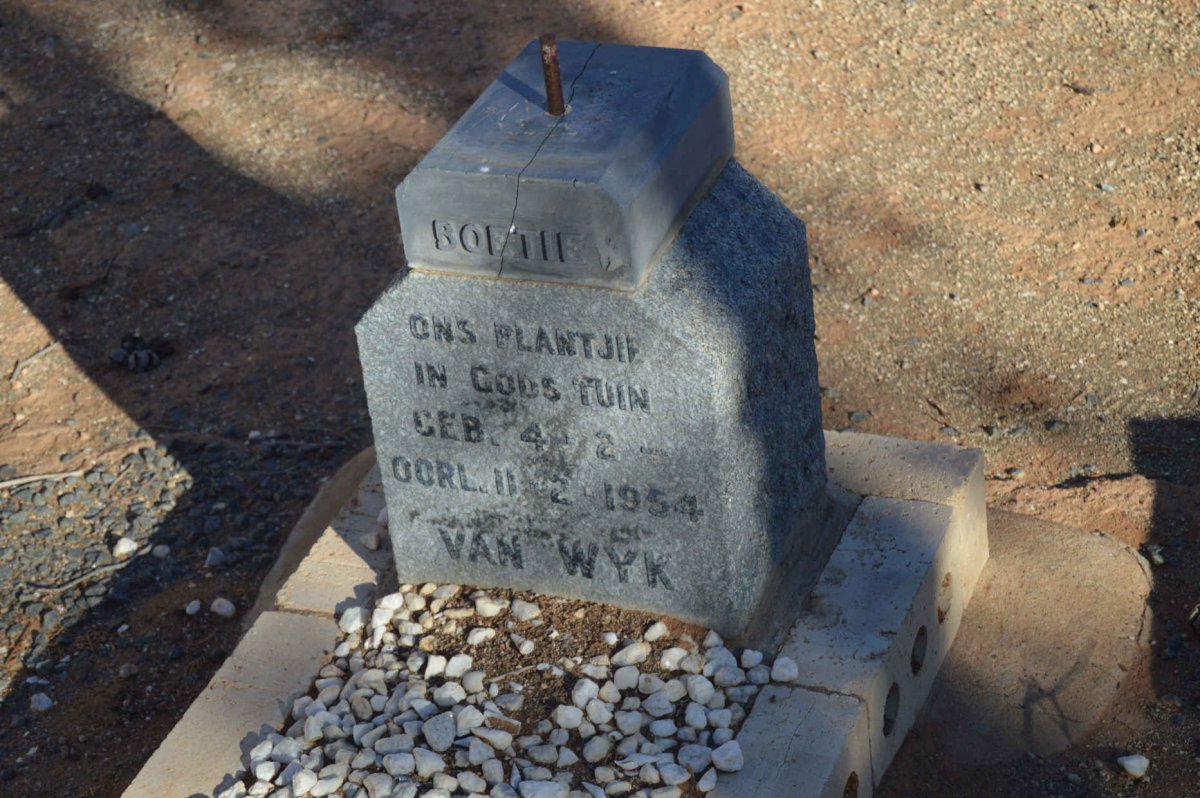 WYK Boetie, van 1954-1954