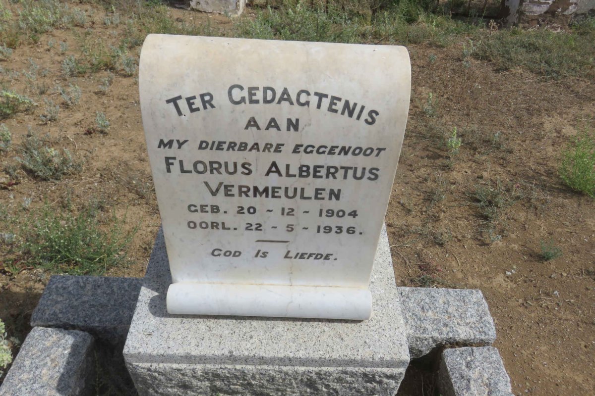 VERMEULEN Florus Albertus 1904-1936