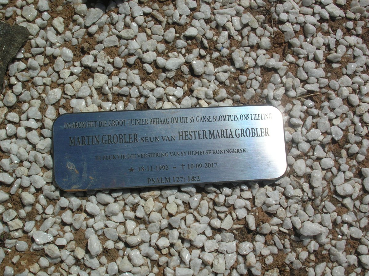 GROBLER Martin 1992-2017