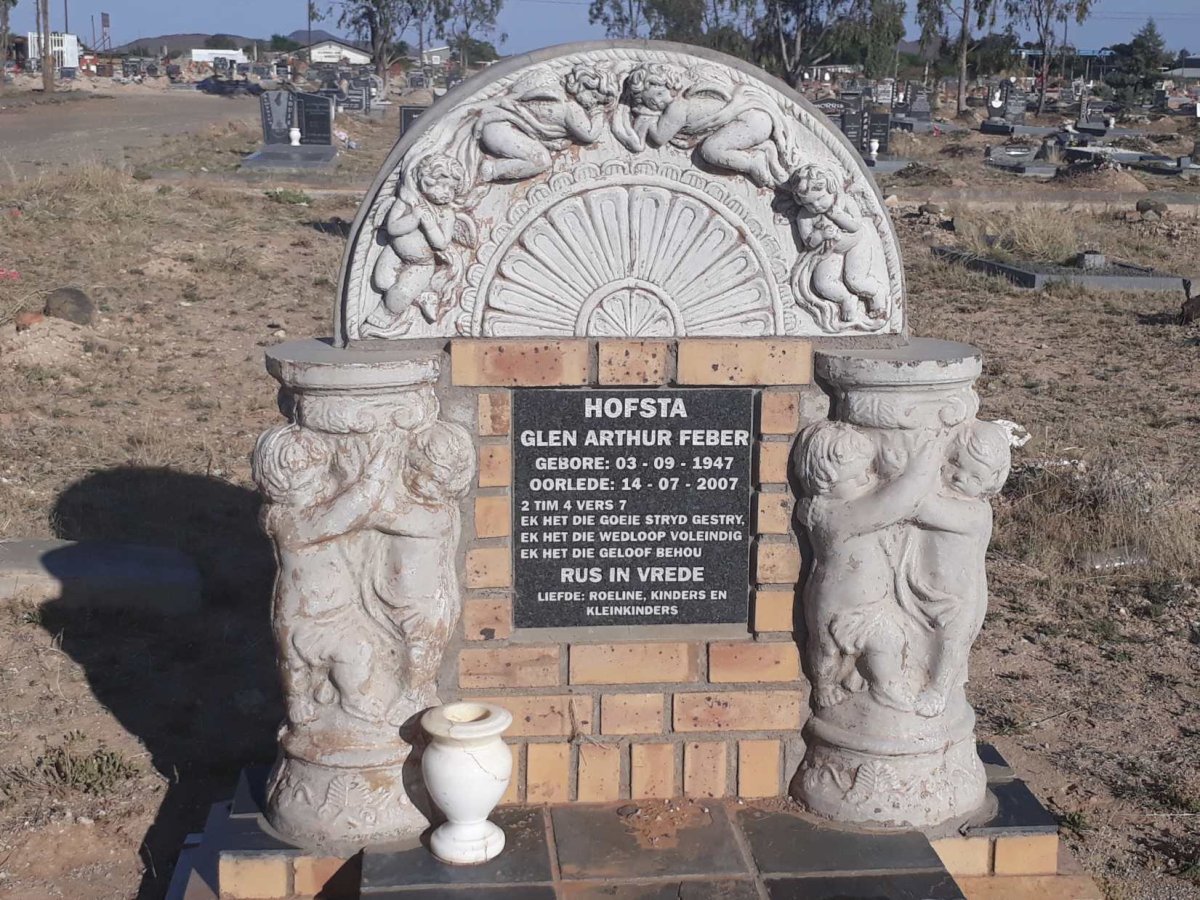 HOFSTA Glen Arthur Feber 1947-2007