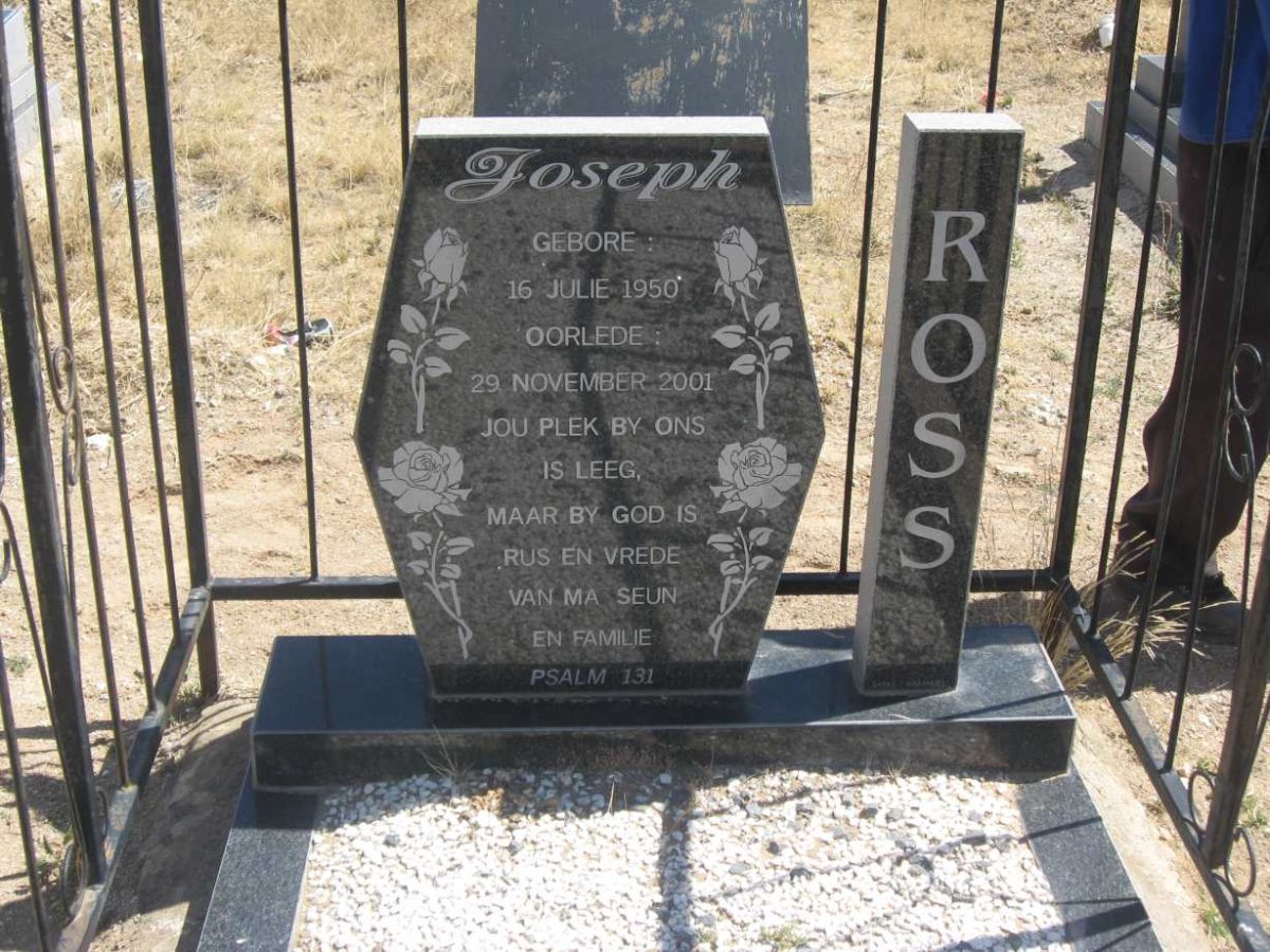 ROSS Joseph 1950-2001
