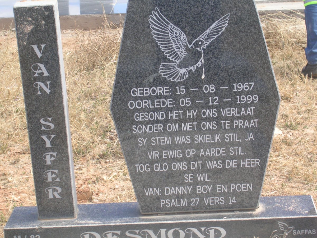 SYFER Desmond, van 1967-1999