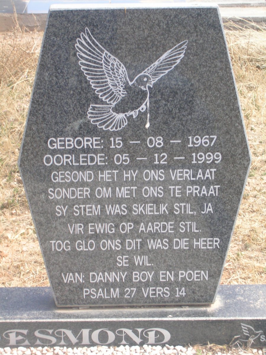 SYFER Desmond, van 1967-1999