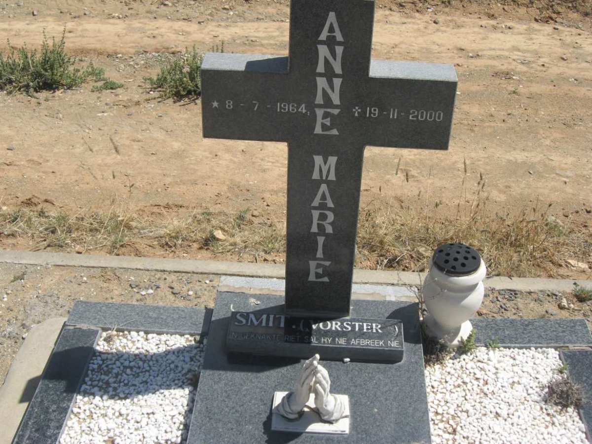 SMIT Anne Marie nee VORSTER 1964-2000