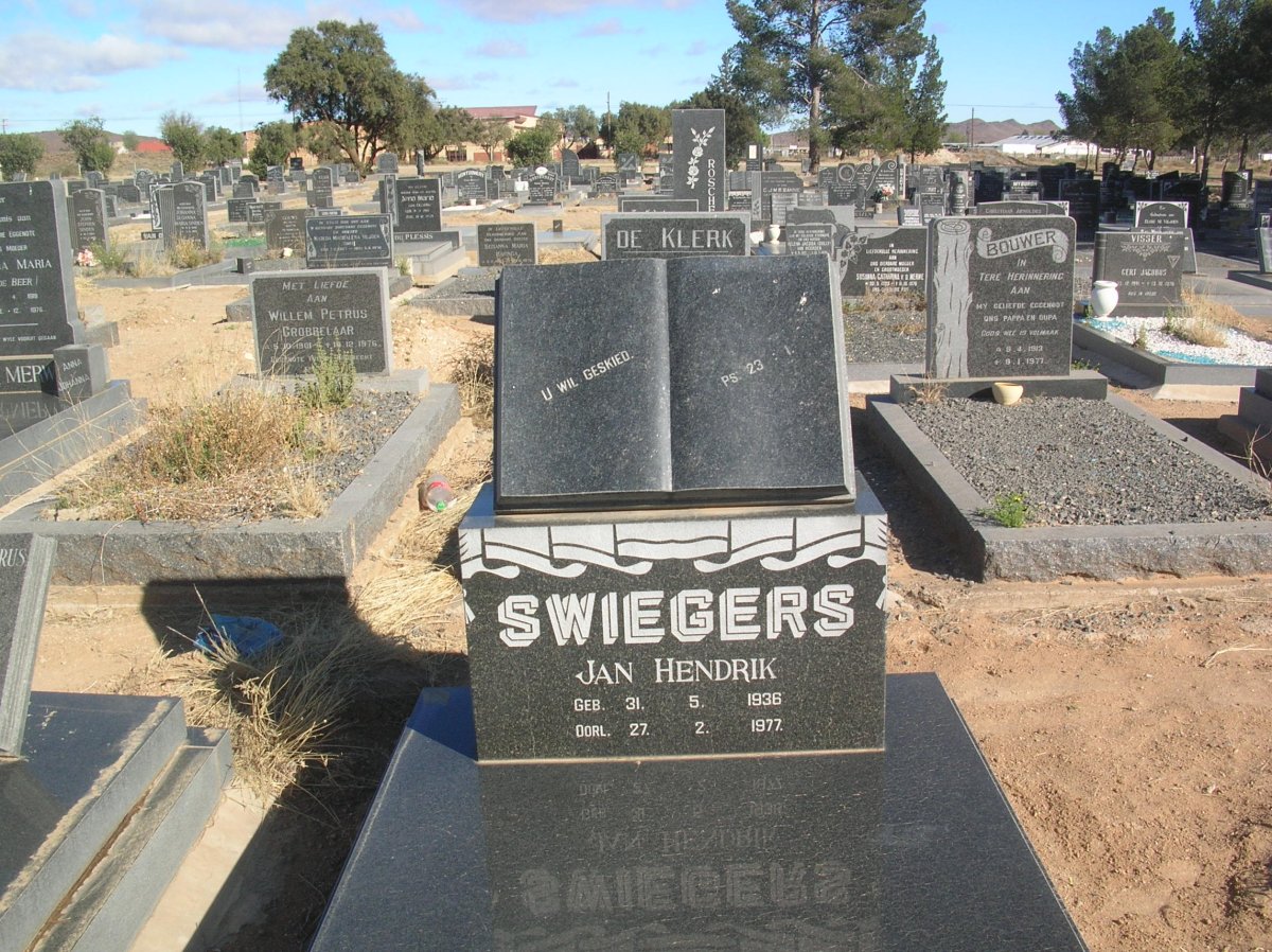 SWIEGERS Jan Hendrik 1936-1977