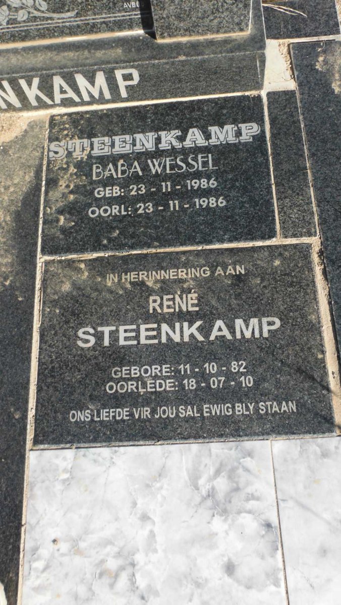 STEENKAMP Jacobus Johannes 1934-1980